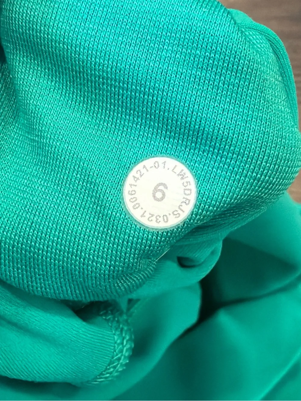Lululemon High-Waist Teal Cascadia Green 25” Align Leggings size 6